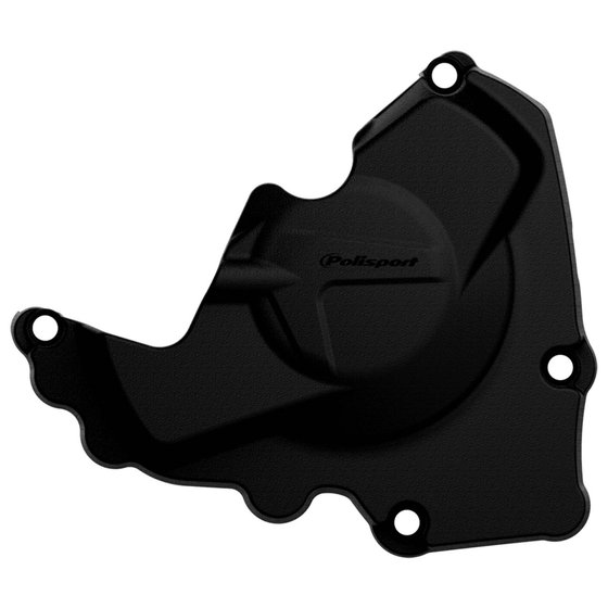 CRF 250 R (2010 - 2017) ignition cover protector black | POLISPORT