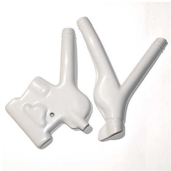 XR 600 R (1988 - 2000) frame guards in white for honda xr600r | UFO