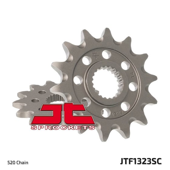 CR 125 R (2004 - 2007) lightweight self-cleaning front sprocket | JT Sprockets