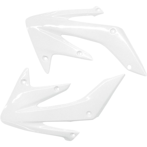 CRF 250 X (2004 - 2018) white radiator covers for honda crf250r/x | UFO