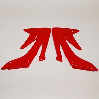 CRF 250 R (2004 - 2009) red radiator covers for honda crf250r/x | UFO