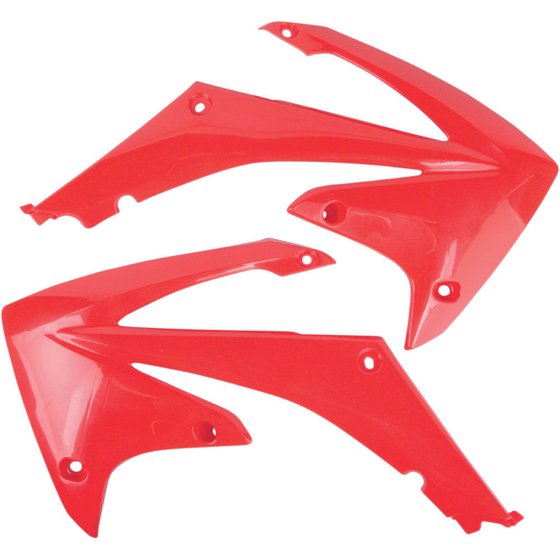 CRF 450 X (2009 - 2016) red radiator covers for honda crf450x | UFO