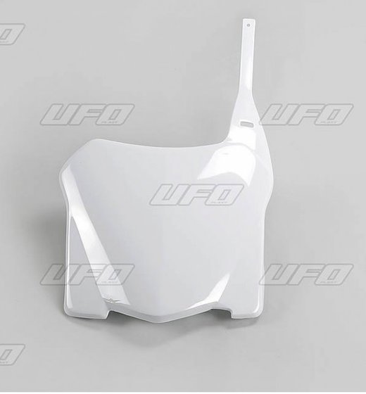 CRF 450 R (2008 - 2008) front number plate - white | UFO