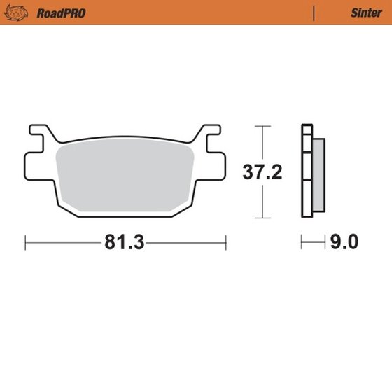 NSS 300 FORZA (2013 - 2020) scooter brake pad | MOTO-MASTER