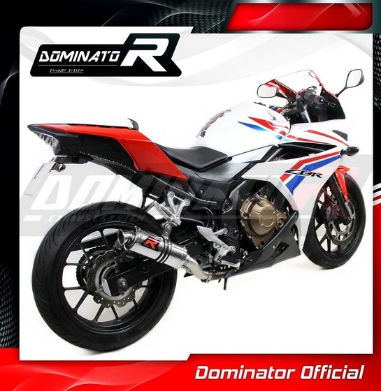 CBR 500 R (2016 - 2019) exhaust silencer gp1 | Dominator