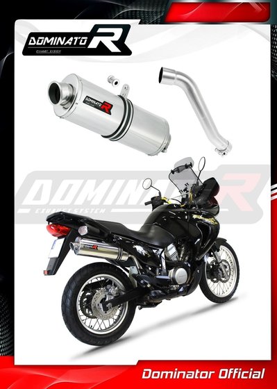 XL 650 V TRANSALP (2001 - 2007) exhaust silencer ov | Dominator