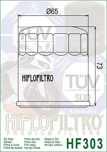 VT 1100 SHADOW (1989 - 2007) alyvos filtras | Hiflofiltro