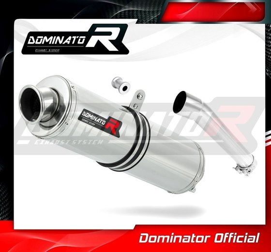 CBF 600 N (2004 - 2007) exhaust silencer round | Dominator