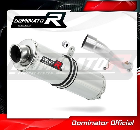 CBR 600 F (2001 - 2006) exhaust silencer round | Dominator