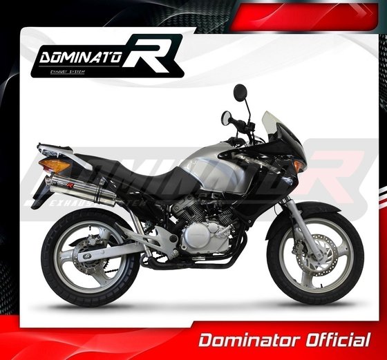 XL 125 V VARADERO (2007 - 2012) exhaust silencer round + db killer | Dominator