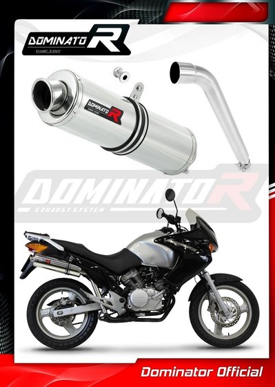 XL 125 V VARADERO (2007 - 2012) exhaust silencer round + db killer | Dominator