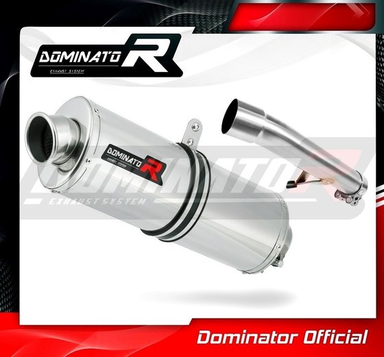 CBF 600 N (2008 - 2013) homologated exhaust silencer oval | Dominator