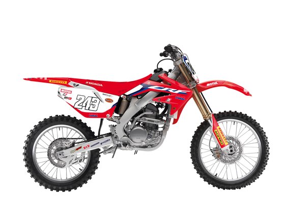 CRF 250 R (2004 - 2019) grafinis priekinio stiklo dangtelis | BLACKBIRD RACING