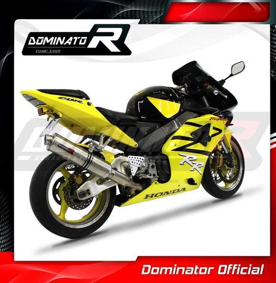 CBR 900 RR FIREBLADE (2002 - 2003) exhaust silencer round | Dominator