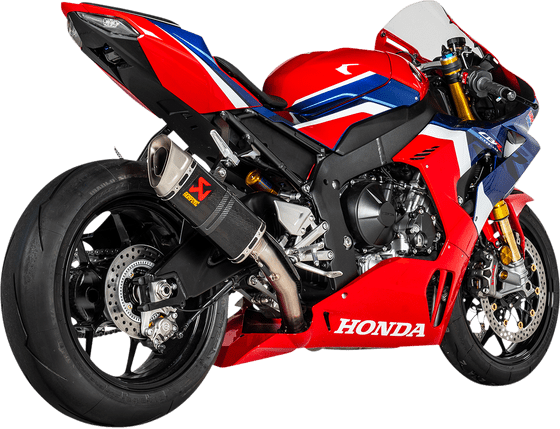 CBR 1000 RR-R (2020 - 2022) titano/anglies pluošto duslintuvas, skirtas cbr1000rr | AKRAPOVIC