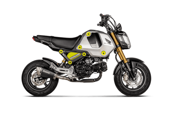 MSX 125 GROM (2014 - 2022) slip-on linijos titano duslintuvas | AKRAPOVIC