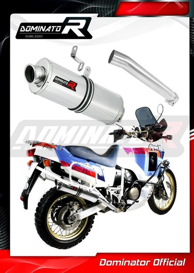 XRV 750 (1990 - 1992) exhaust silencer oval | Dominator