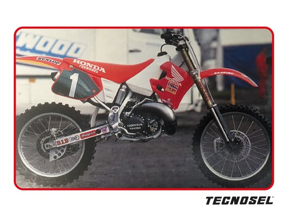 CR 250 R (1992 - 1994) lipdukų rinkinys su sėdynės užvalkalu | TECNOSEL