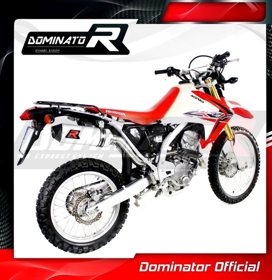 CRF 250 L (2012 - 2016) exhaust silencer mx2 + head pipe | Dominator