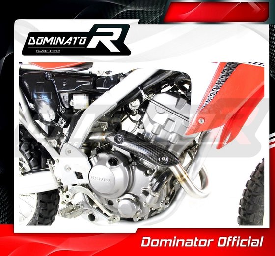 CRF 250 L (2012 - 2016) exhaust silencer mx2 + head pipe | Dominator