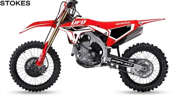 CRF 250 R (2022 - 2022) lipdukų rinkinys | UFO