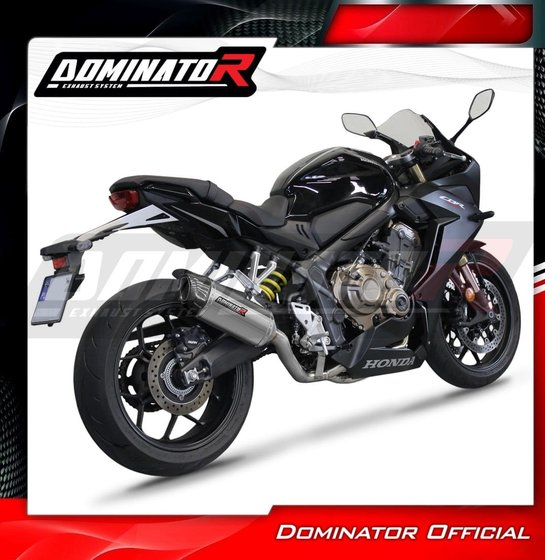 CB 650 R (2019 - 2023) full exhaust system silencer hp1 | Dominator