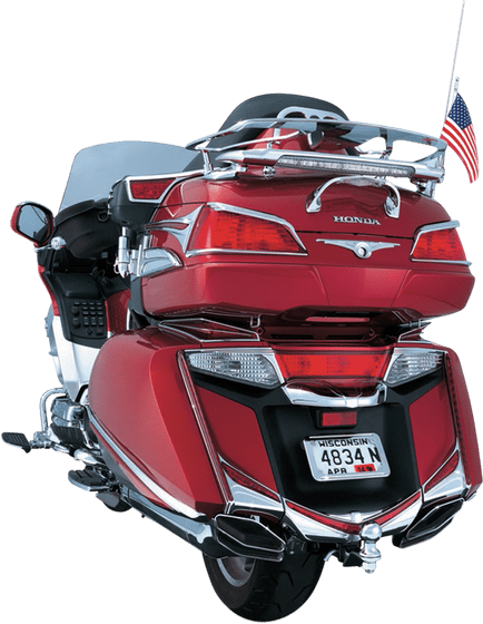 GL 1800 GOLD WING (2012 - 2017) chromuotas galinio sparno antgalis honda gl1800 | KURYAKYN