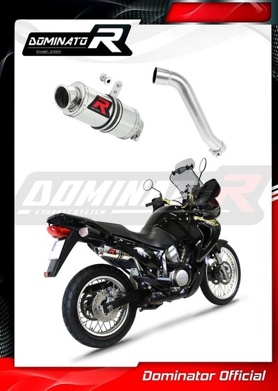 XL 650 V TRANSALP (2001 - 2007) exhaust silencer gp1 | Dominator