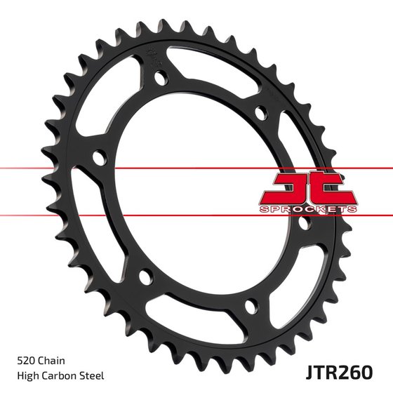 XL 250 R (1984 - 1987) plieninė galinė žvaigždutė | JT Sprockets