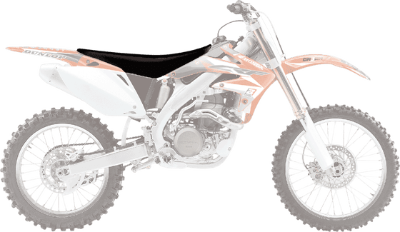 CRF 450 R (2005 - 2008) piramidės formos sėdynės užvalkalas juodas | BLACKBIRD RACING