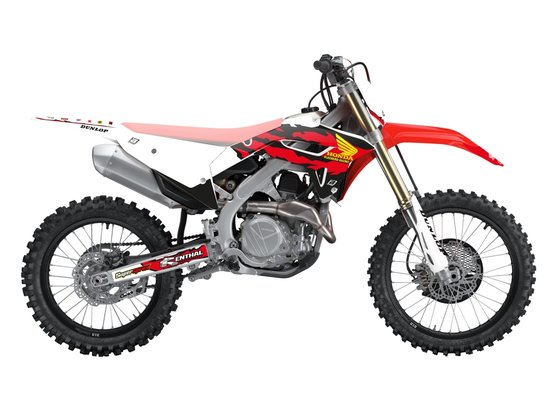 CRF 450 RX (2021 - 2023) pilnas lipdukų rinkinys (lipdukai) | BLACKBIRD