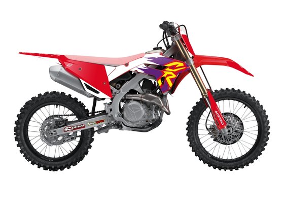 CRF 450 RX (2021 - 2023) pilnas lipdukų rinkinys (lipdukai) | BLACKBIRD