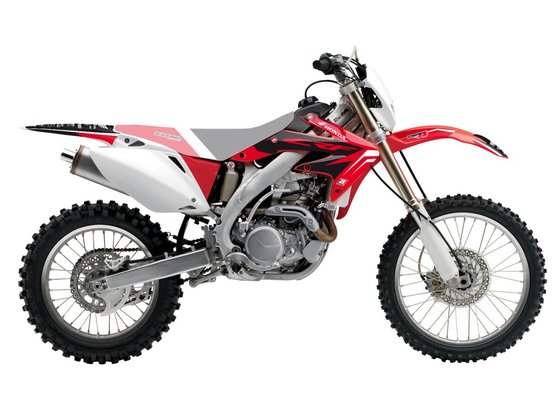 CRF 450 X (2004 - 2016) pilnas lipdukų rinkinys (lipdukai) | BLACKBIRD