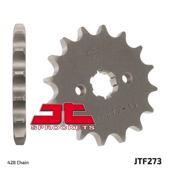 ANF 125 INNOVA (2003 - 2014) plieninė priekinė žvaigždutė | JT Sprockets