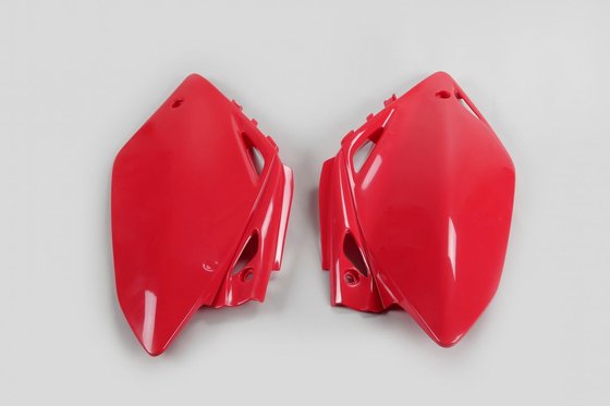 CRF 450 R (2005 - 2006) raudonos spalvos šoninės panelės honda crf450r | UFO