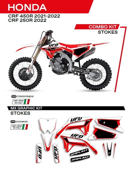 CRF 450 R (2021 - 2022) lipdukų rinkinys | UFO