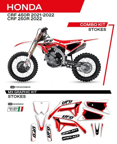 CRF 450 R (2021 - 2022) lipdukų rinkinys | UFO