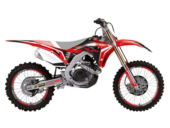 CRF 250 R (2018 - 2021) pilnas lipdukų rinkinys (lipdukai) | BLACKBIRD