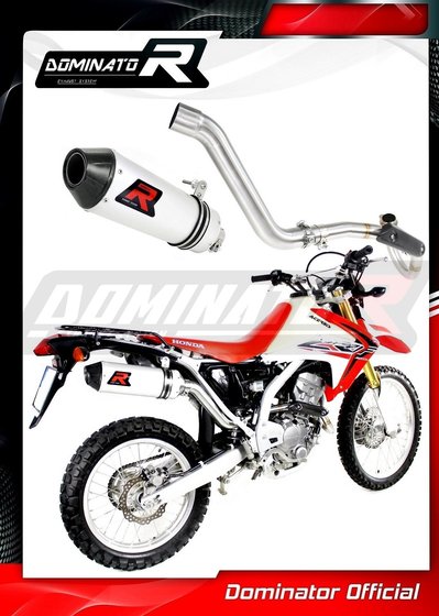 CRF 250 L (2012 - 2016) exhaust silencer mx2 + head pipe | Dominator