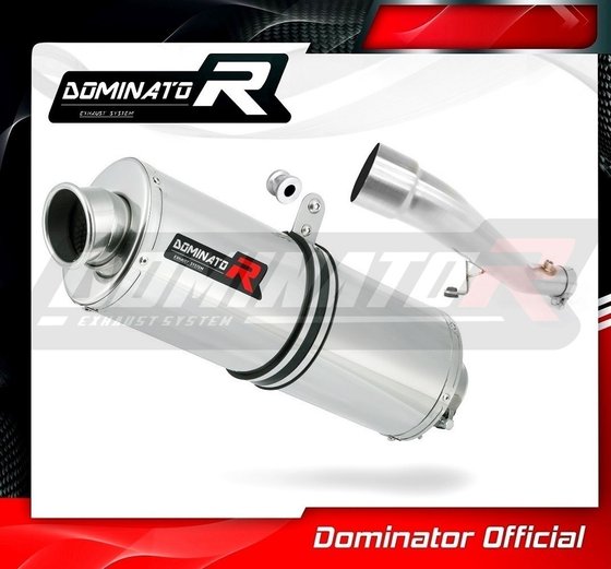 CBR 600 F (2001 - 2006) exhaust silencer oval | Dominator