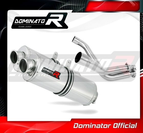 FMX 650 (2005 - 2009) exhaust silencer oval | Dominator