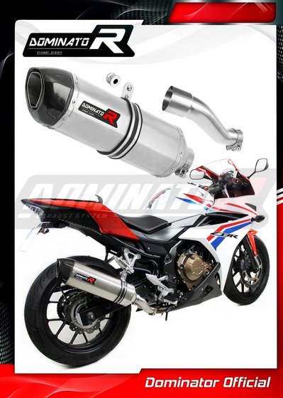 CBR 500 R (2016 - 2019) exhaust silencer hp1 | Dominator