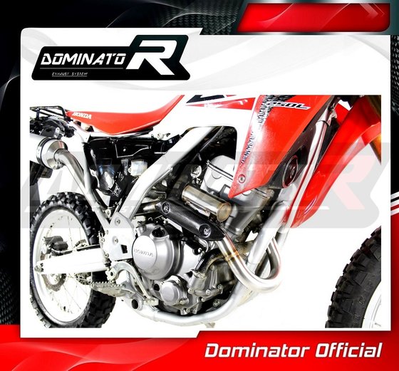 CRF 250 L (2012 - 2016) exhaust silencer mx2 + head pipe powerbomb | Dominator