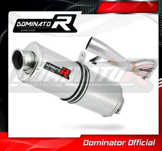 NTV 650 REVERE (1988 - 1997) exhaust silencer oval | Dominator