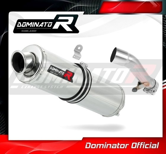 NC 750 X (2012 - 2020) exhaust silencer round | Dominator