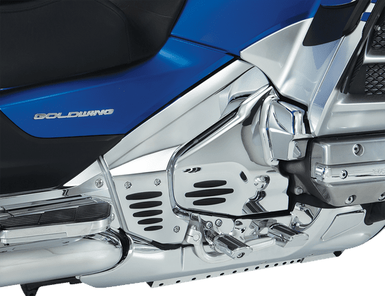 GL 1800 GOLD WING (2001 - 2017) frame cover with rubber | SHOW CHROME