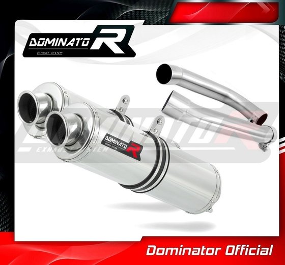 VTR 1000 F SUPERHAWK (1998 - 2001) exhaust silencer round | Dominator