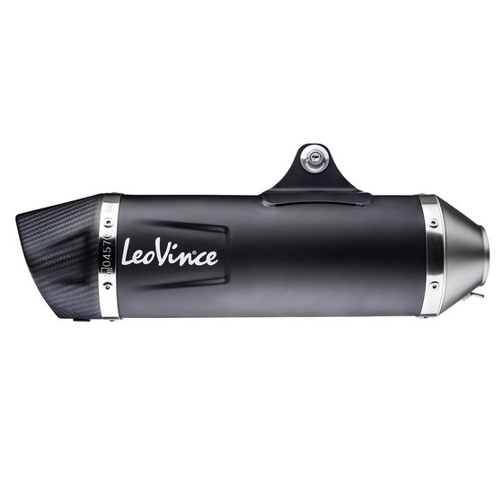 SH 150 (2020 - 2022) lvoneevo exhaust system with cat - black | LEOVINCE