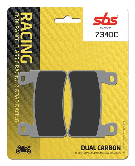 CB 1300 (2002 - 2002) brakepads dual carbon | SBS