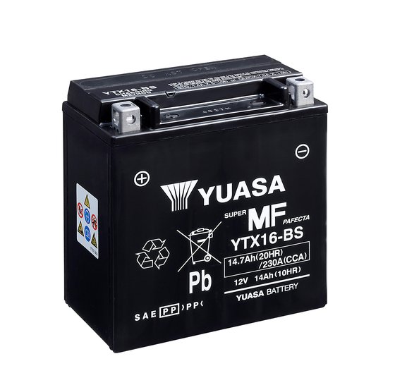 XL 1000 V VARADERO (1999 - 2012) ytx16 fa battery | YUASA